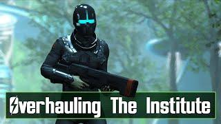 Making The Institute Look Sinister With Mods - Fallout 4 Mod Bundle