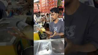 Indian Man Makes Fresh Orange Juice With Chili