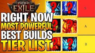 Path of Exile 2 Builds Tier List RIGHT NOW! RANKING BUILDS THAT ARE S-TIER!