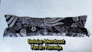 Belajar Menjahit Kerah Kemeja Sangat Mudah Untuk Pemula