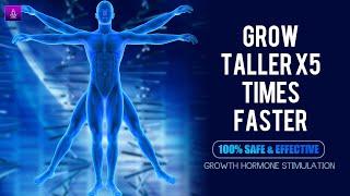 How to Grow Taller | Grow Taller x5 Times Faster | Height Increase Binaural Beats Meditation #SG69