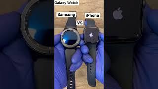 Top Samsung Galaxy Watch Vs Iphone Watch #shorts #smartwatch