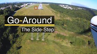 Go-Around with a Side-Step