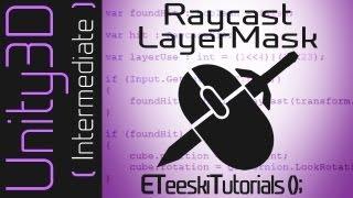 Raycast LayerMask (Javascript & C#) [UnityQuickTips]