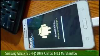 Update Samsung Galaxy J5 SM-J510FN to Android 6.0.1 Marshmallow