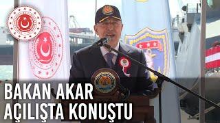 Bakan Hulusi Akar, Akdeniz Bölge Komutanlığı Yeni Rıhtım ve İskele Açılış Töreni’nde Konuştu