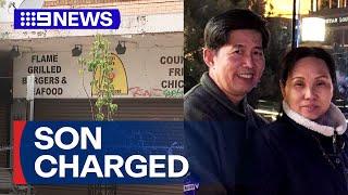 Son charged with alleged murder of parents at Sydney restaurant | 9 News Australia