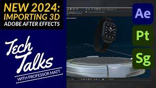 Importing 3D Models into Adobe After Effects 2024 from Substance