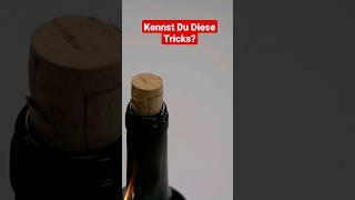 Weinflasche öffnen ohne Korkenzieher, #lifehack #shorts