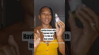 HAVING INGROWN HAIRS TRY THIS! #hair #help #tips #ingrownhair