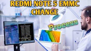 Redmi Note 5 EMMC Change|mi note 5 Emmc Change|Redmi note 5 Emmc change Full Process|Noor mobile