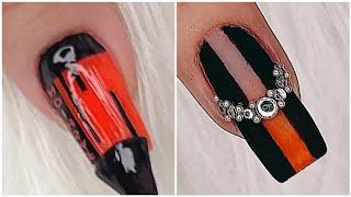 Glamour Nail Art Tutorial 2023 | Unleashing Nail Polish Design Color Combinations