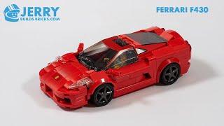 Custom LEGO Ferrari F430 Instructions (MOC #142)