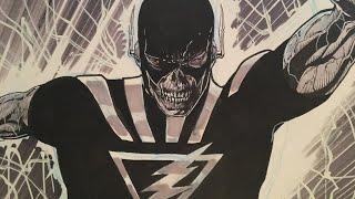 ETHAN VAN SCIVER DRAWS BLACK LANTERN BARRY ALLEN FLASH!!