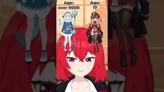 Vtuberの年齢公開… #shorts