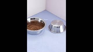 201 304Dog Bowl Pet Tableware Cat Pet Feeder Water Food Bowl Serving Dish for Small Dog Cat