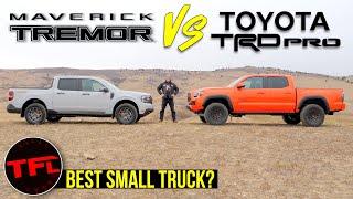 What's the Better Small Truck: Most Popular Ford Maverick vs Best-Selling Toyota Tacoma
