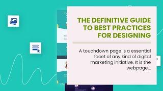 The Definitive Guide to Best Practices for Designing Mobile-Friendly Landing Pages