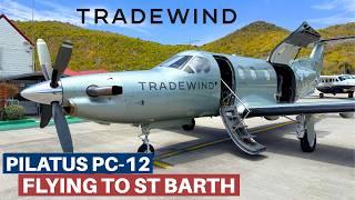 TRADEWIND PILATUS PC12 | St Juan - St Barth | Flight Review
