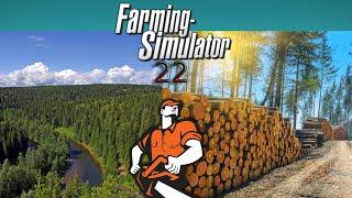 ГОД в Farming Simulator 22 в РУССКОЙ ТАЙГЕ