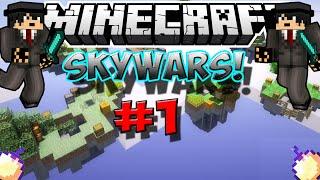 "WE ARE BAD!" Minecraft | Skywars | Part 1