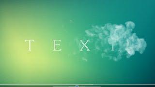 Text Effects Animation | After Effects Tutorial