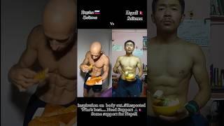 Russian Saitama Vs Nepali saitama @saitamarussian @Saitama_family @SahilFitness #fitness