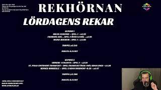 Rekhörnan #72–Speltips 11/1