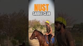 Horse Riding at NUST Saddle Club #nust #horseriding #saddle #horserider #horse #lifeatnust