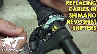 How To Replace Shifter Cable On Shimano Revoshift Shifters