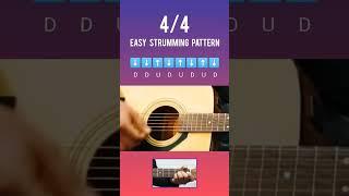 4/4 Guitar Strumming Pattern