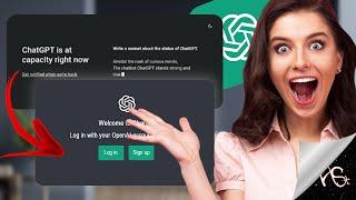 How to fix "chat gpt is at capacity right now" error || 100% FIX