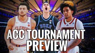 2025 ACC Tournament Preview with a CBB EXPERT