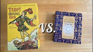 Tarot Original 1909 vs The Original Rider Waite Tarot Pack