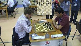 MAGNUS CARLSEN VS VISWANATHAN ANAND - WORLD BLITZ CHESS CHAMPIONSHIP 2014