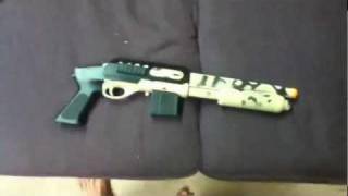 Painting your airsoft gun a easy bumble bee