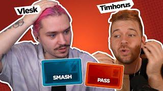 Legendäre SMASH OR PASS Runde | Codenames mit Vlesk, Baso, Timhorus, Bonjwa Leon