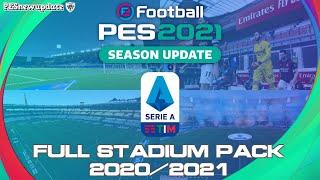 PES 2021/PES 2020 Full Serie A TIM Stadium Pack 2020/2021