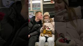 She will remember this kiss for a long time | Prank in the subway