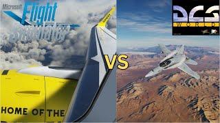 MSFS2020 VS DCS WORLD | Which is Better?