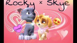 {Рокки и Скай}~для канала Я люблю арбузик/Rocky x Skye~for Я люблю арбузик channel