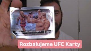 KARLOS BENDA : Rozbalování sběratelskách karet : UFC karty od Rookieshop.cz ...a hned velké štěstí