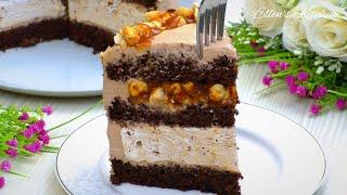 Nuts cake that melts in your mouth! Simple and very tasty!