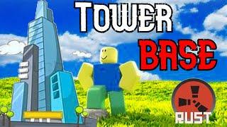 Crazy Tower Base in Trident Survival (Roblox Rust)