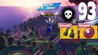 91 Elimination Solo Vs Squads "Zero Build" Gameplay Wins (Fortnite chapter 5)