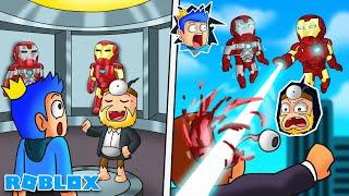 PANDU GAMING DAN PAK UNAT JADI IRON-MAN DI ROBLOX!!!