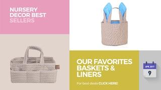 Our Favorites Baskets & Liners Collection Nursery Decor Best Sellers