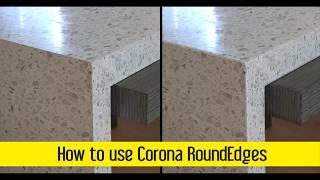 How to use Corona RoundEdges