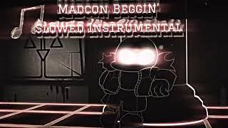 Madcon Beggin' Slowed Instrumental #audio #editaudio