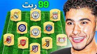 أفضل لاعب من كل فريق في دوري أبطال أوروبا